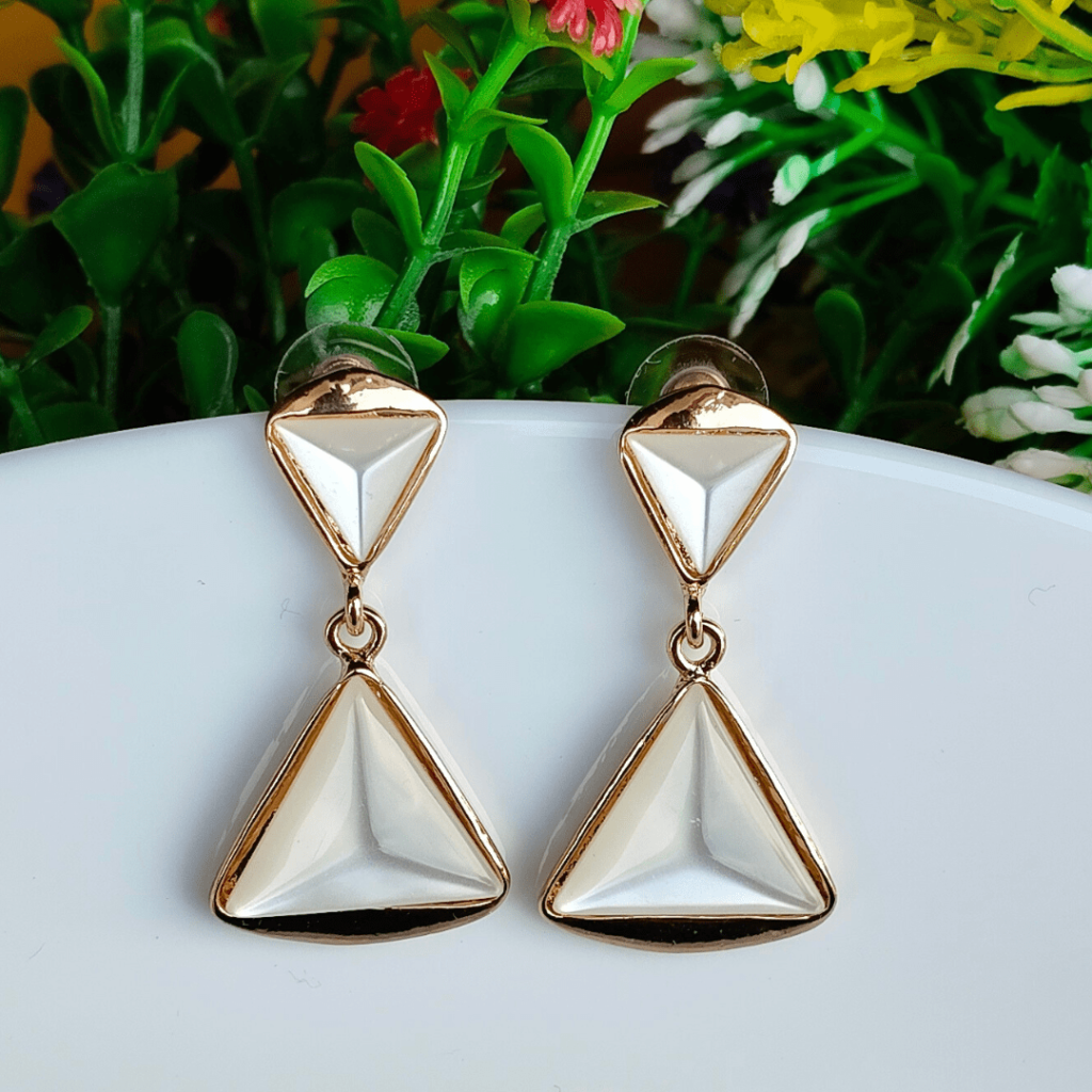 geometric earrings